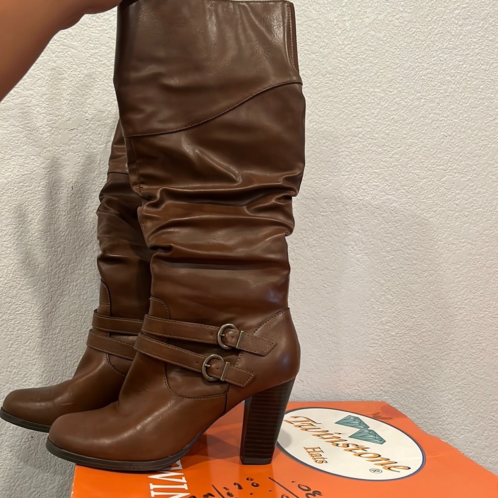 Style & Co, 7.5, Brown